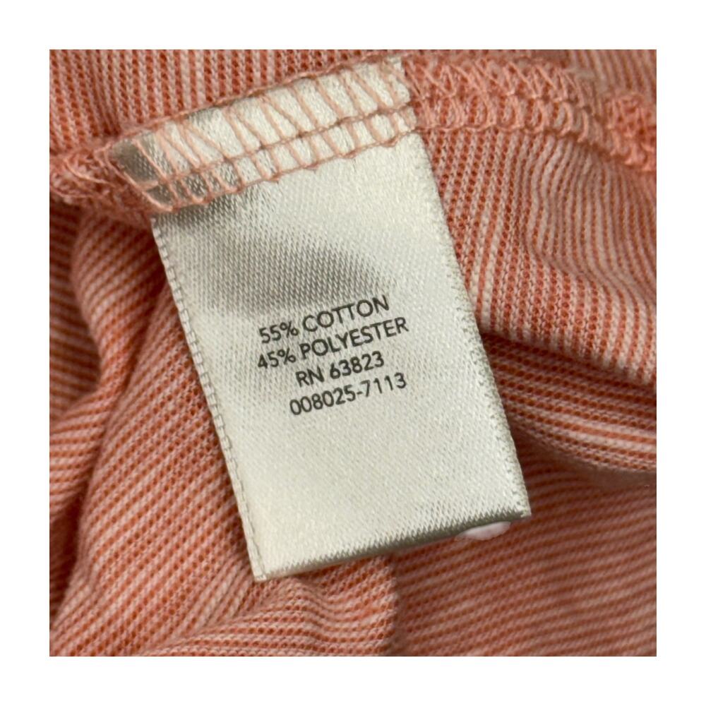 CJ Banks Coral Henley Shirt 1X - Picture 8 of 8